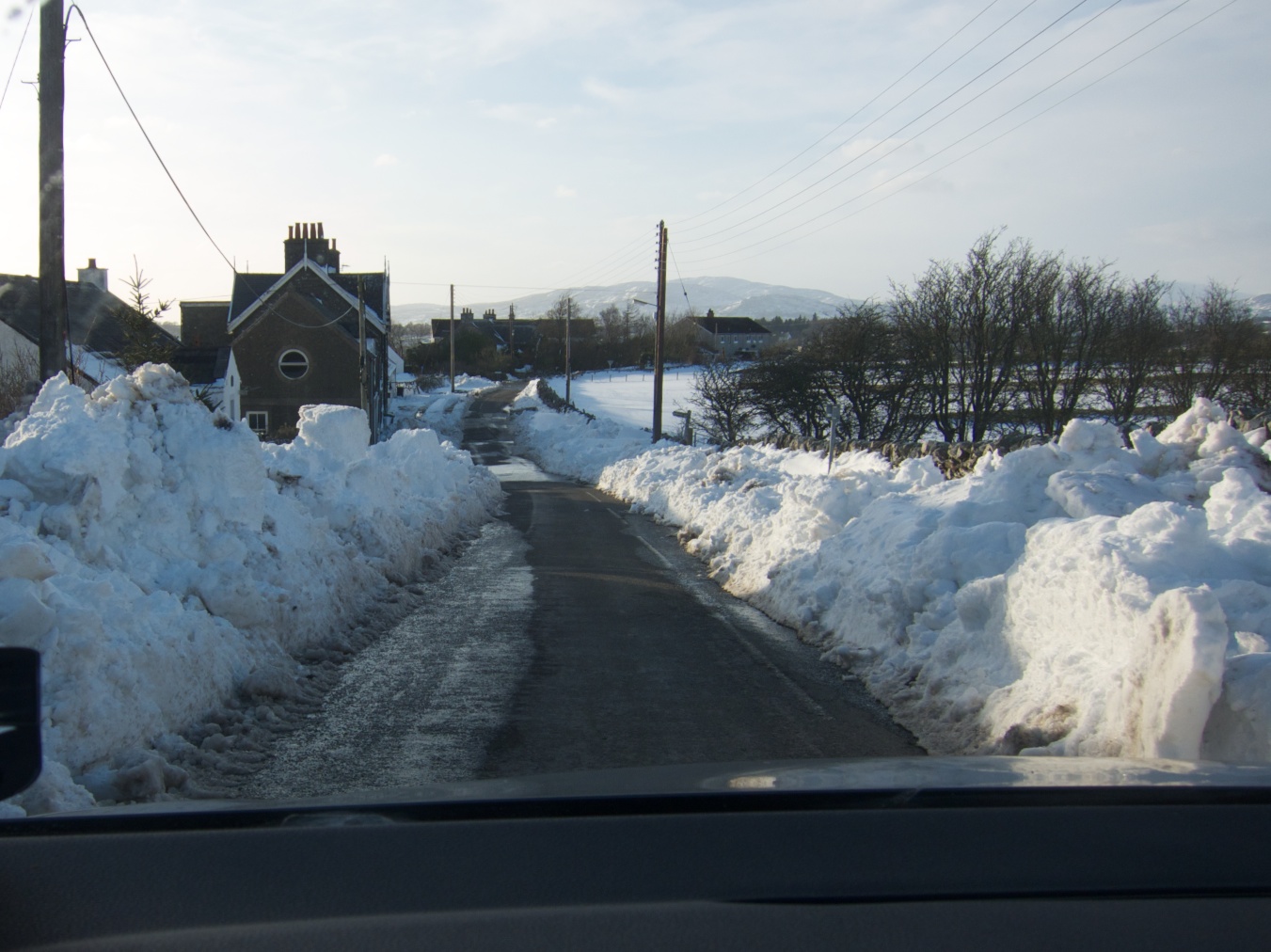 Chapelton Row on the way back from Borgue